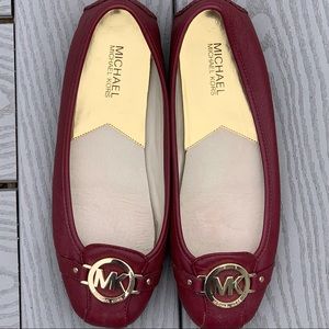 Michael Kors Fulton Leather Flats